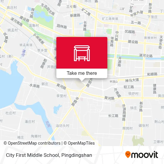 City First Middle School map