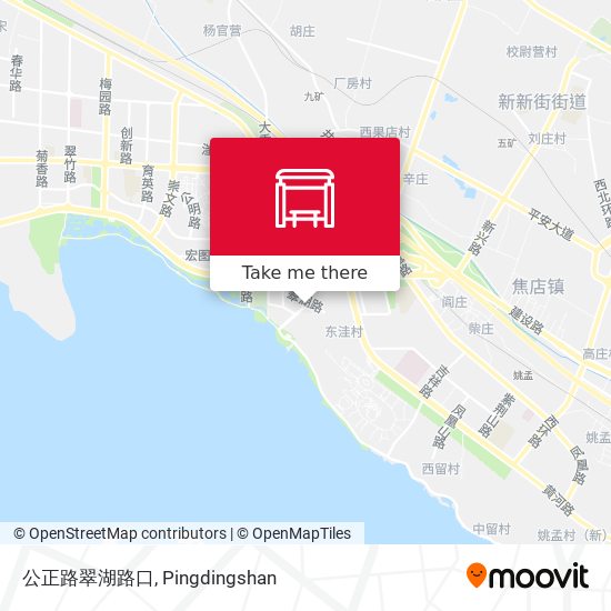 公正路翠湖路口 map
