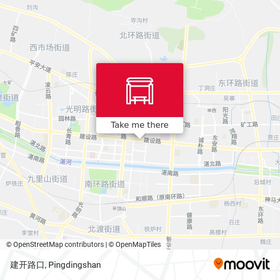 建开路口 map