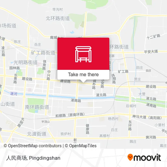 人民商场 map