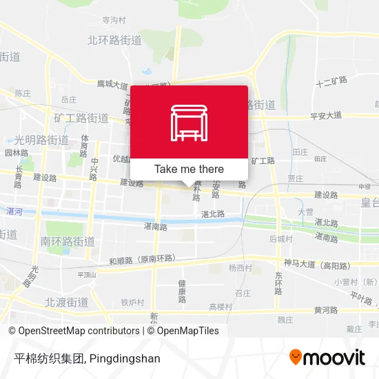 平棉纺织集团 map