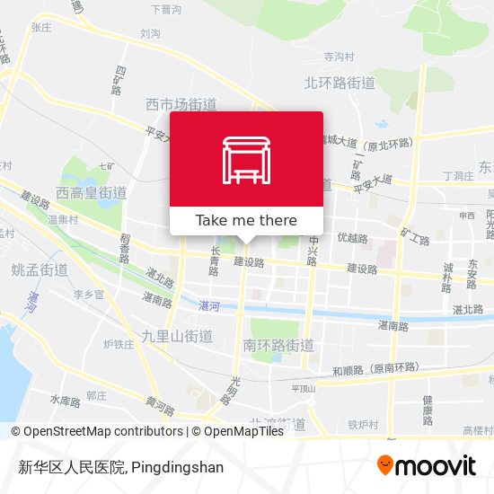 新华区人民医院 map