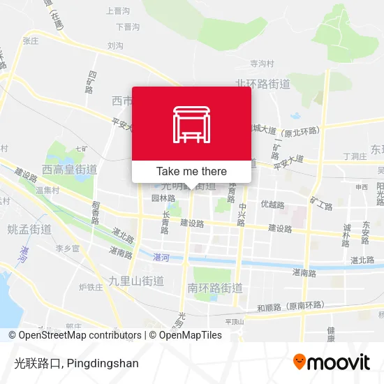 光联路口 map