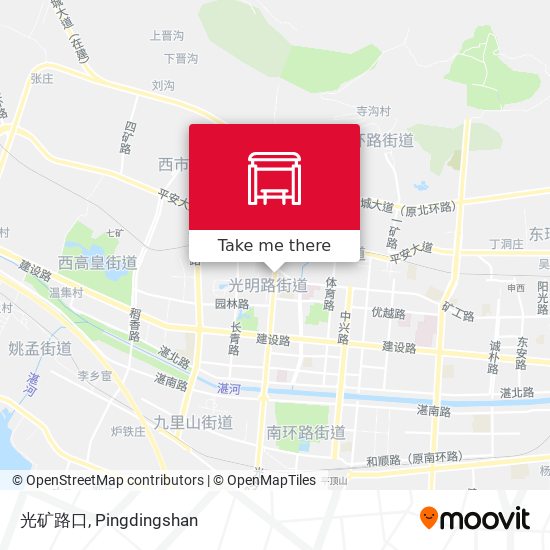 光矿路口 map