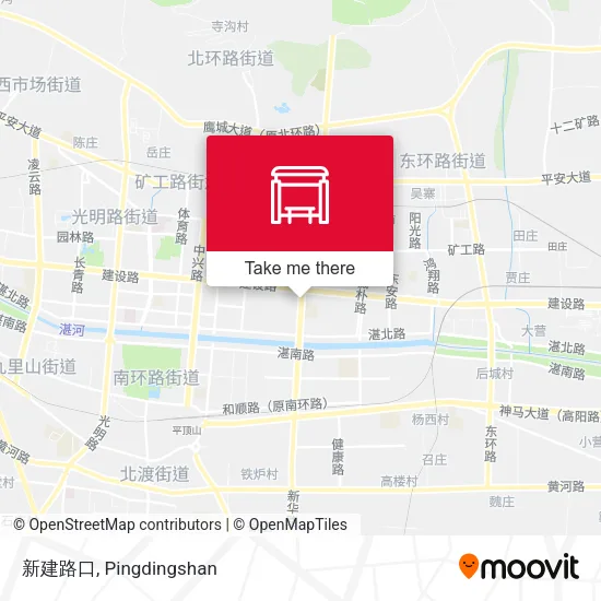 新建路口 map