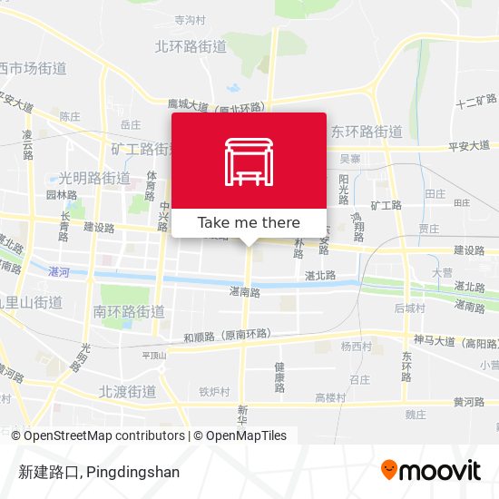 新建路口 map