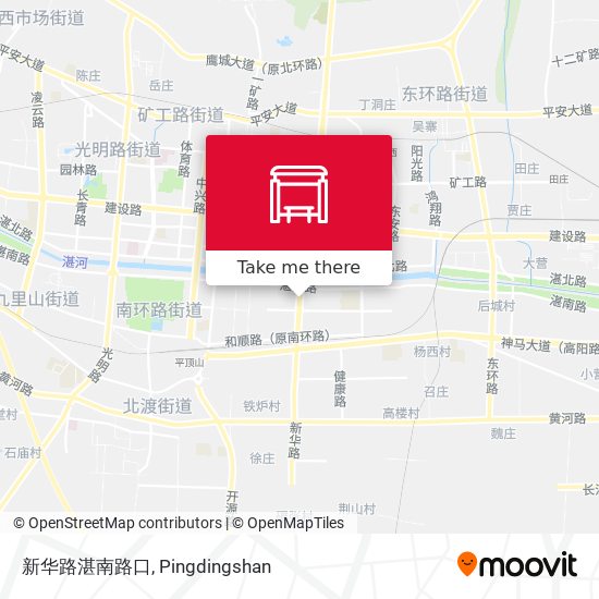 新华路湛南路口 map