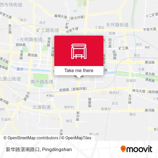 新华路湛南路口 map