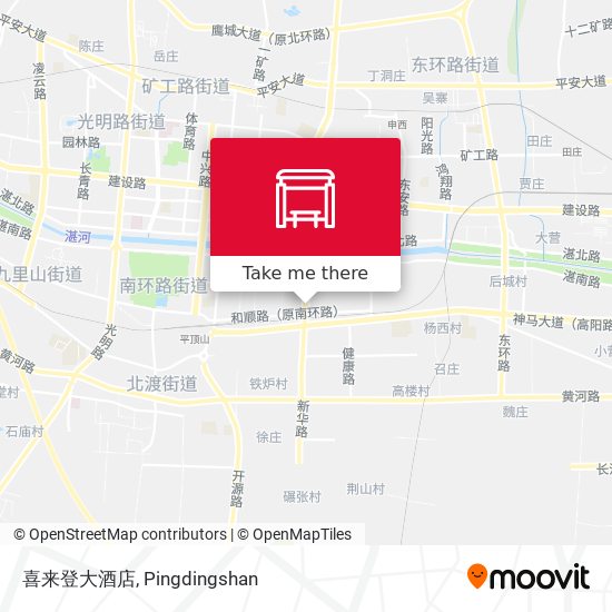 喜来登大酒店 map