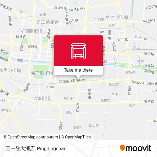 喜来登大酒店 map