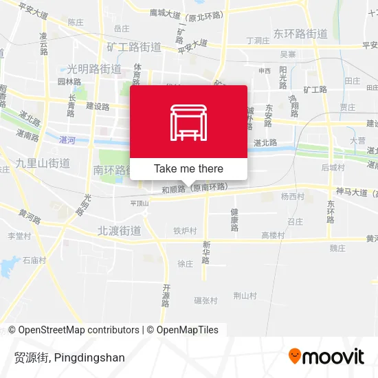 贸源街 map