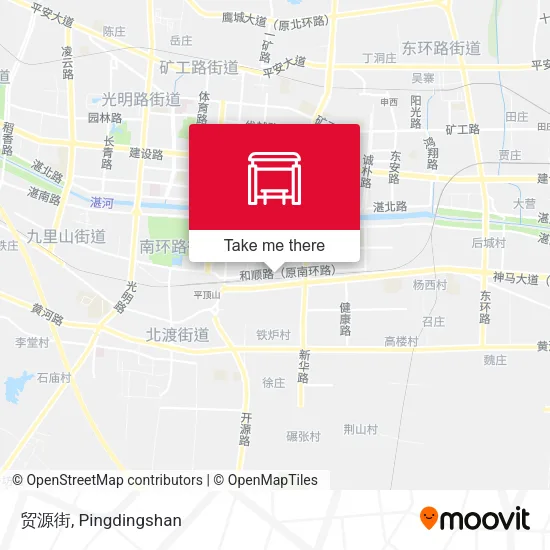 贸源街 map