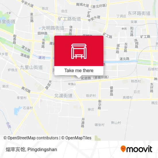 烟草宾馆 map