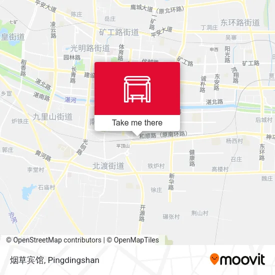烟草宾馆 map