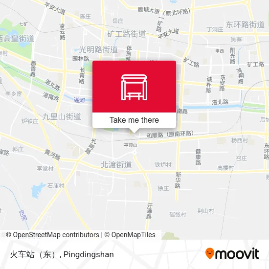 火车站（东） map