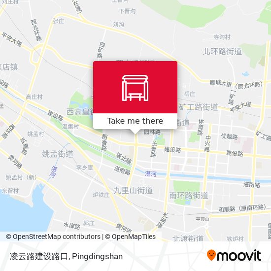 凌云路建设路口 map