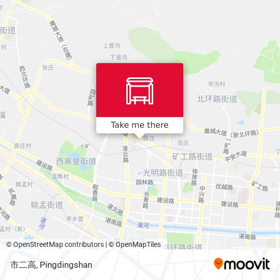 市二高 map