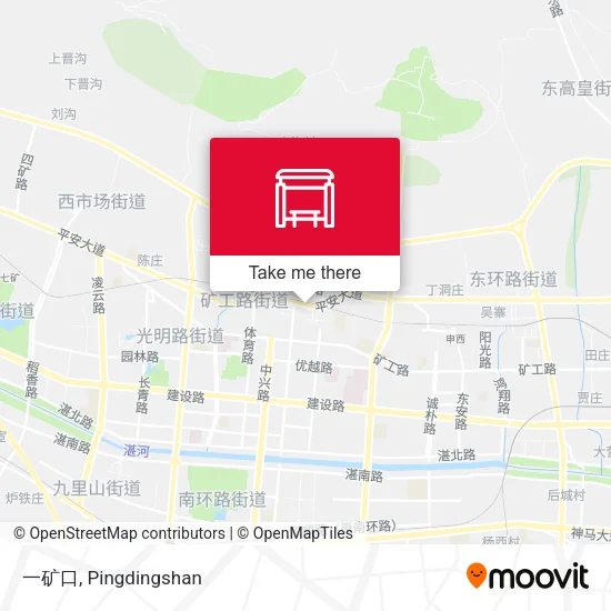 一矿口 map