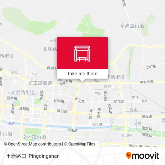 平新路口 map