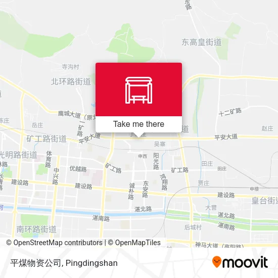平煤物资公司 map