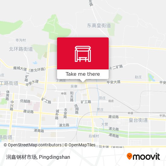 润鑫钢材市场 map