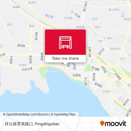 祥云路育英路口 map