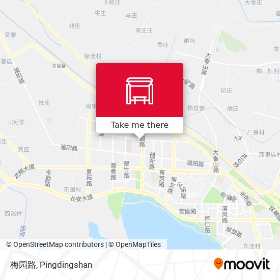 梅园路 map
