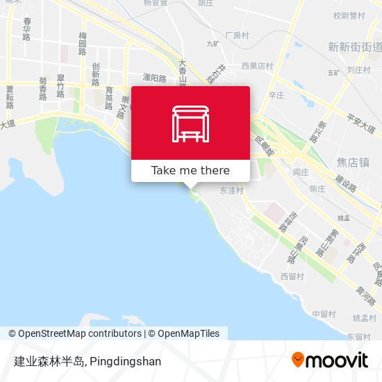 建业森林半岛 map