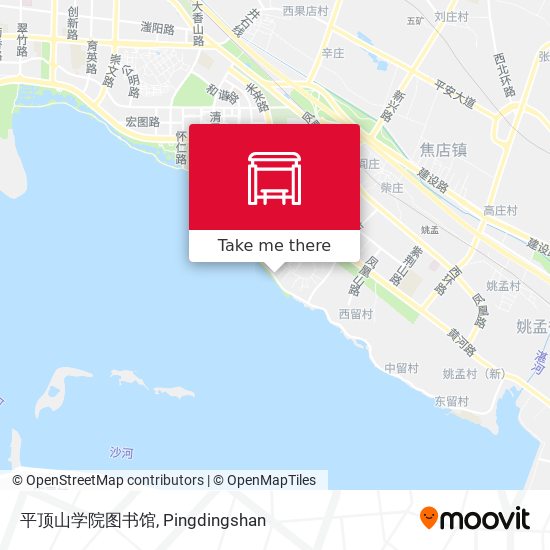 平顶山学院图书馆 map