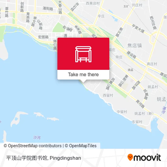 平顶山学院图书馆 map
