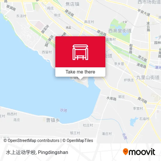 水上运动学校 map