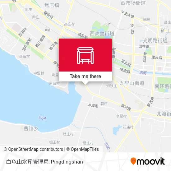 白龟山水库管理局 map