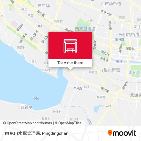 白龟山水库管理局 map