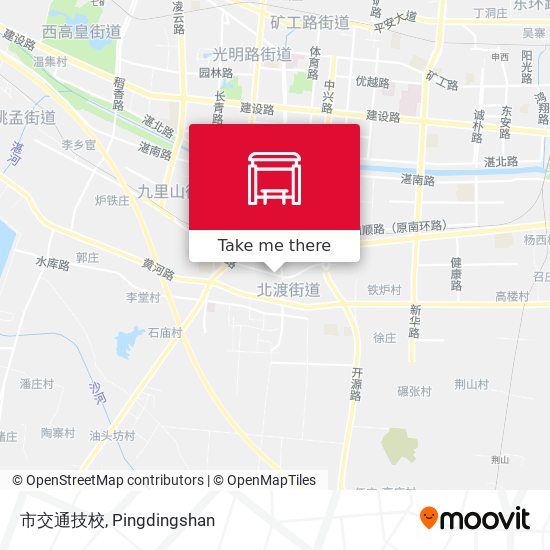 市交通技校 map