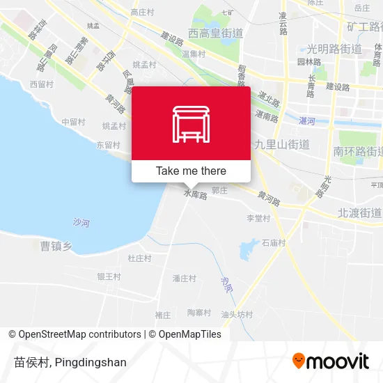 苗侯村 map