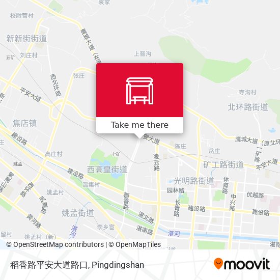 稻香路平安大道路口 map