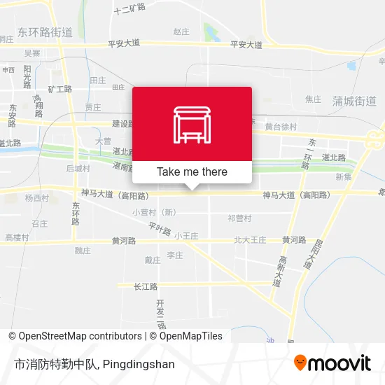 市消防特勤中队 map