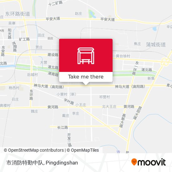 市消防特勤中队 map