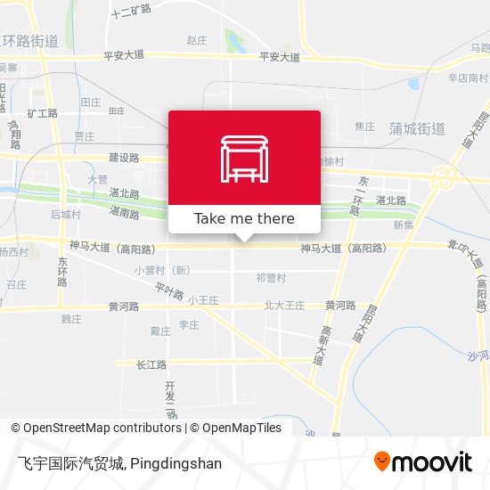 飞宇国际汽贸城 map