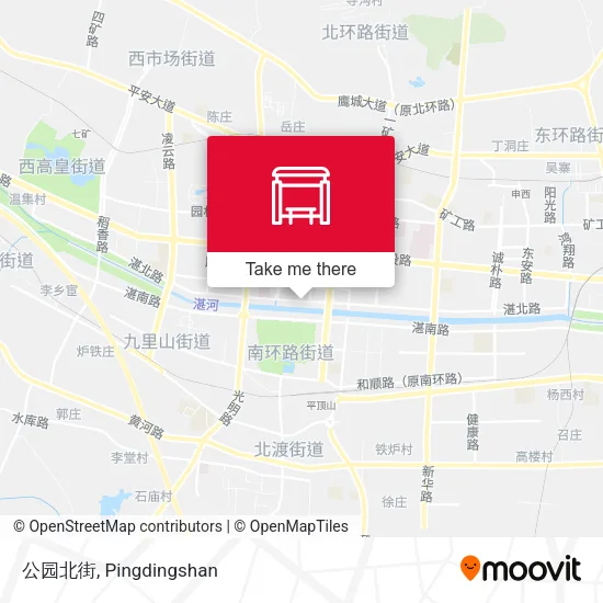 公园北街 map