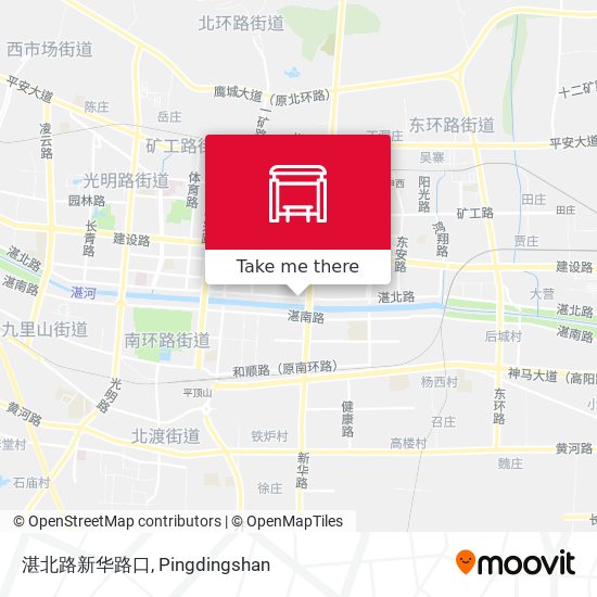 湛北路新华路口 map
