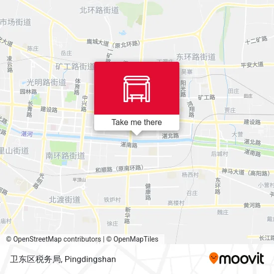 卫东区税务局 map