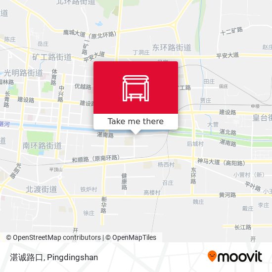 湛诚路口 map