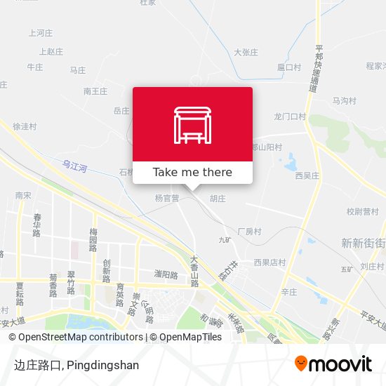 边庄路口 map