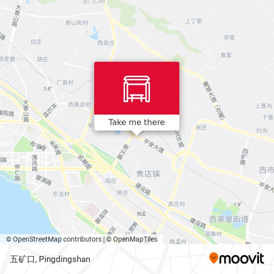 五矿口 map
