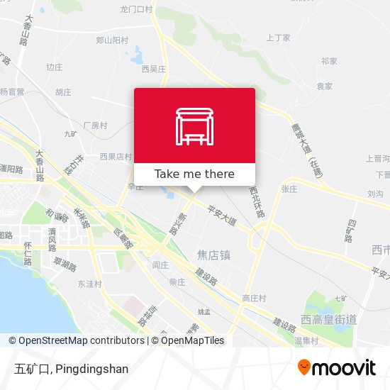 五矿口 map