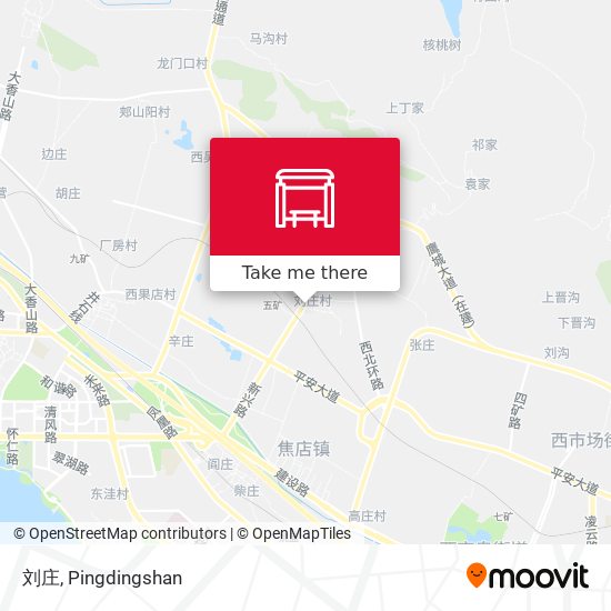 刘庄 map