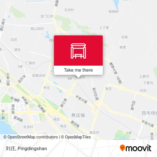刘庄 map