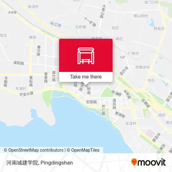 河南城建学院 map