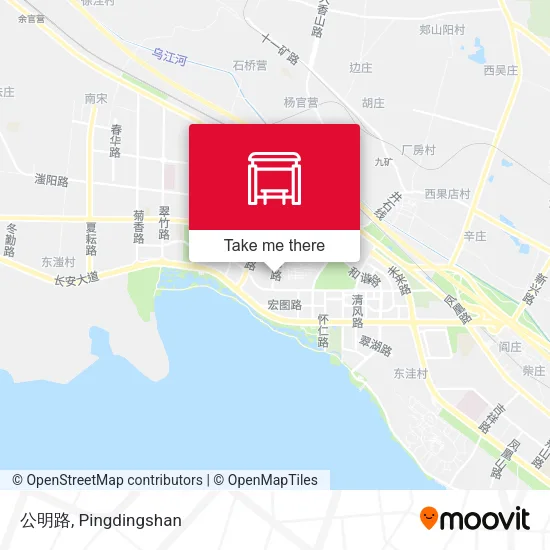 公明路 map